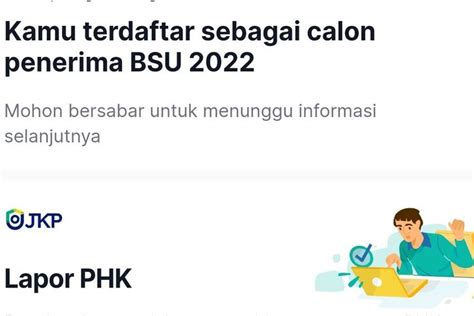 Bsu Tahap Cair Di Bank Himbara Jika Muncul Notifikasi Ini Cek