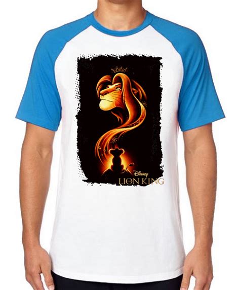 Emporio Dutra Camiseta Raglan Rei Leão Mufasa Simba