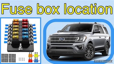 The Fuse Box Location On A 2021 Ford Expedition Youtube