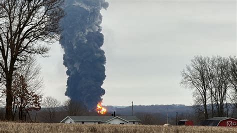 Evacuation Order Lifted In East Palestine Ohio Train Derailment