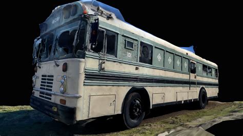 1976 Bluebird Bus 3d Model By Everypoint Aa22156 Sketchfab