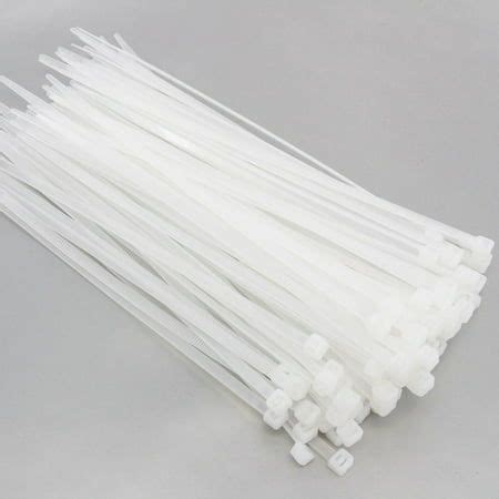 100 Pack Heavy Duty 8 Inches 50lbs Zip Cable Tie Down Strap Wire Uv