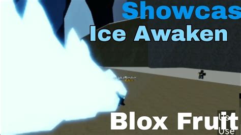 Blox Fruit Ice Awaken Showcase Youtube