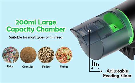 Petbank Automatic Fish Feeder For Aquarium Auto Fish Food Dispenser