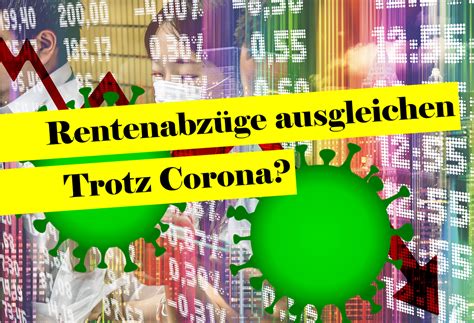 Ausgleichszahlung für Rentenabschläge wegen Corona lieber auf das