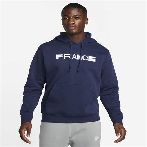 Nike Fff Club Fleece Pullover Hoodie In Blue For Men Lyst Uk