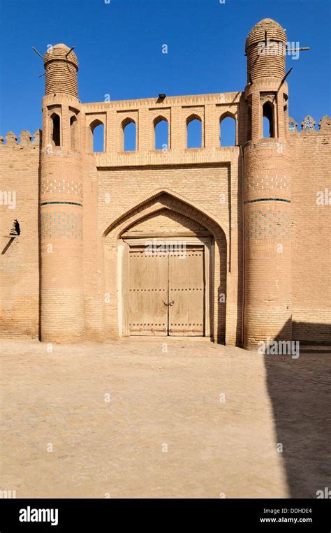 Portal Der Tash Khauli Palace Historische Altstadt Ichan Kala Chiva