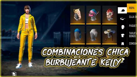 Mejores Combinaciones Traje Especial De Kelly Free Fire Youtube