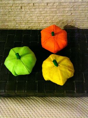 29 Felt Pumpkin Sewing Pattern GaylKendall