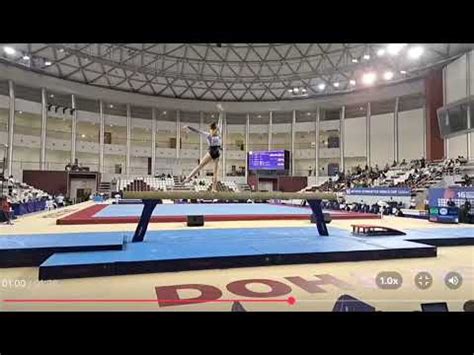 Kaylia Nemour Alg Bb Doha World Cup Qf Youtube