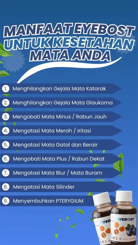 Eyebost Store Eyebost Madu Kesehatan Mata