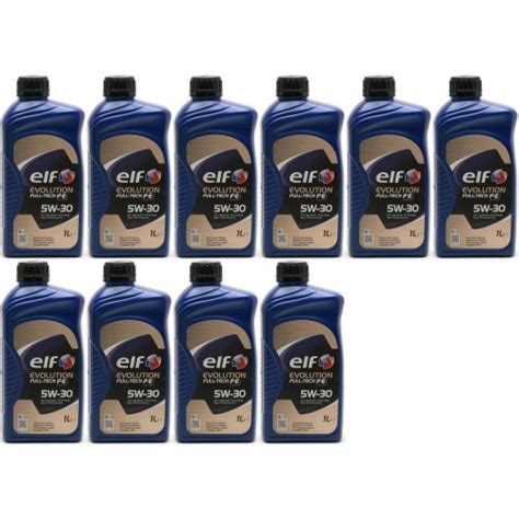 Elf Evolution Full Tech Fe 5w 30 Motoröl 10x 1l 10 Liter Motoröl Günstig Kaufen