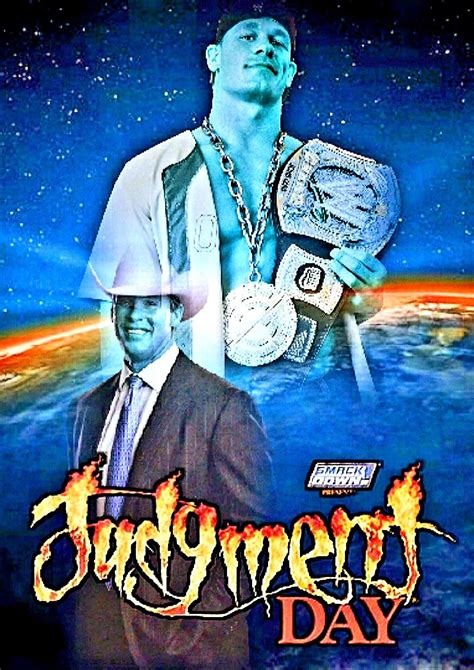 My WWE Judgment Day 2005 Custom PPV Poster | Wwe, Poster, Aggressive