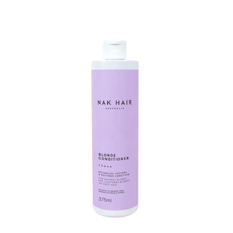 NAK Blonde Conditioner 375ml Exhilarate Hair And Body Tenambit