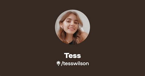 Tess Twitter Instagram Tiktok Linktree