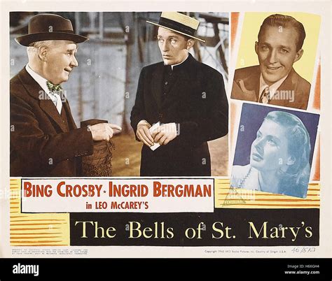 The Bells of St. Mary's - Movie Poster Stock Photo - Alamy