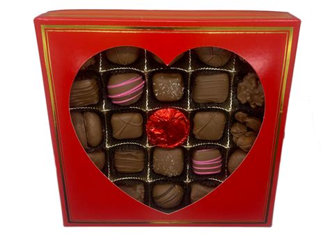 Heart Gift Box - Assorted Chocolate - Blaine Boring