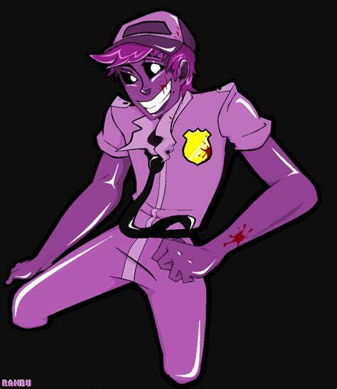 Purple Guy Fnaf  By Raambu On Deviantart