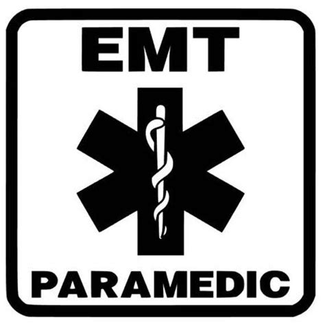 Emt Paramedic Firefighter Rn First Responder Decals Etsy Emt