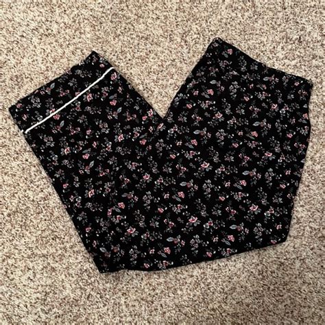 Gap Intimates And Sleepwear Mix Match 26 Gap Body Floral Capri Pajama Pants Poshmark