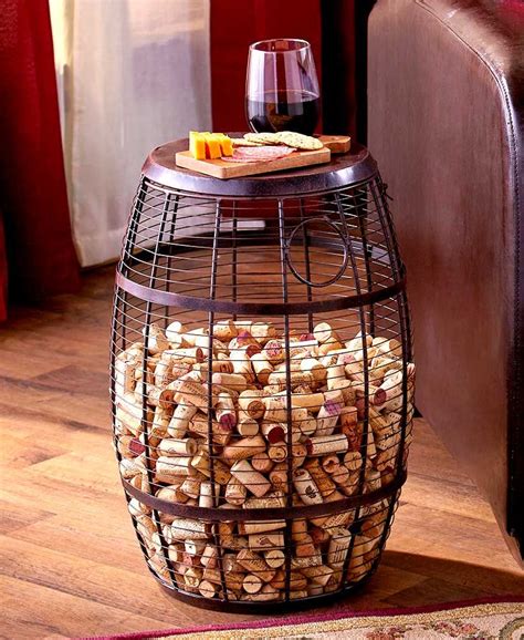 20++ Wine Cork Holder Table - HOMYHOMEE