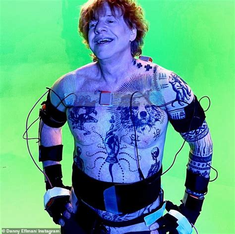 Danny Elfman, 68, is UNRECOGNISABLE with tattoos and messy hair | Daily ...