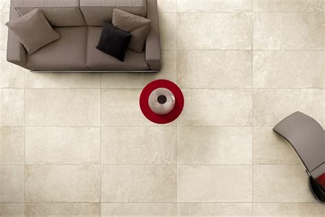 Stone effect tiles - White - AOU 5000 60,5X60,5