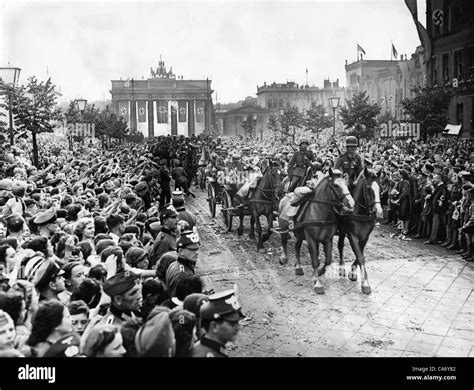 Second World War Victory Parade In Berlin And Other German Cities