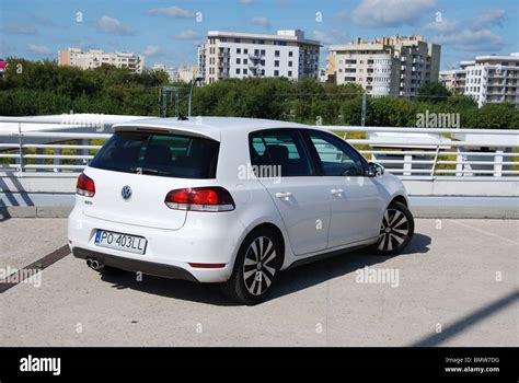 Volkswagen Golf VI GTD 2009 White Five Doors 5D German Lower