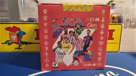 Unboxing Caja Sobres Apertura Panini Liga Este Youtube