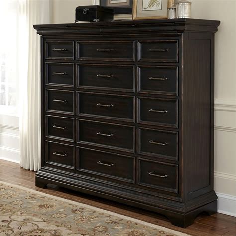 Pulaski Furniture Caldwell 17 Drawer Master Chest Wayside Furniture