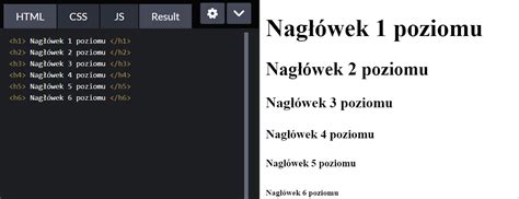 FORMATOWANIE TEKSTU W HTML