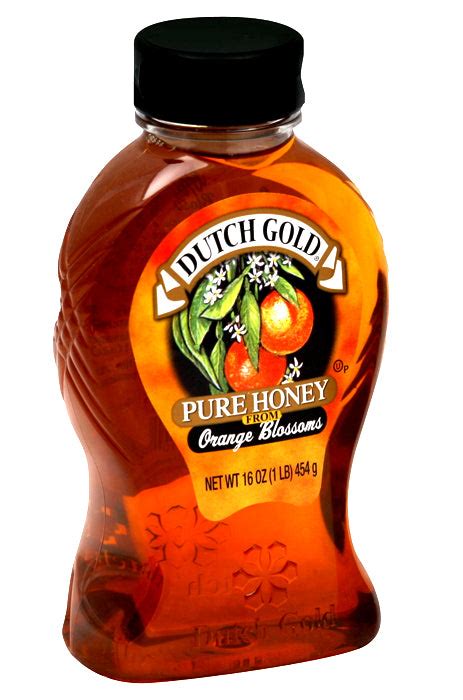 Dutch Gold Pure Honey From Orange Blossoms 16 Oz — Piccolos