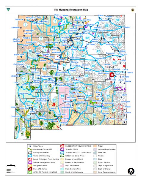 Hunting Unit Maps Bureau Of Land Management Printable Red Deer Map