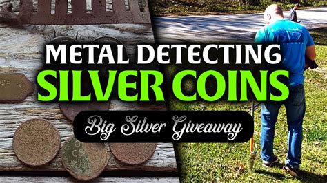 Metal Detecting Silver Coins Using The Minelab Equinox 800 Big Silver Giveaway Youtube