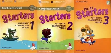 Starters Authentic Examination Papers 1,2,3