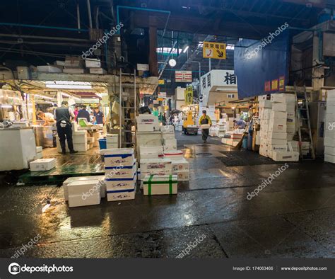 Tsukiji Fish Market Tokyo — Stock Photo © mathias_berlin #174063466