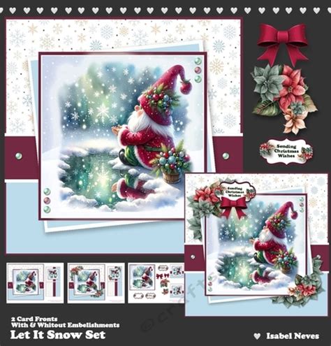 Let It Snow Set CUP1266433 2073 Craftsuprint