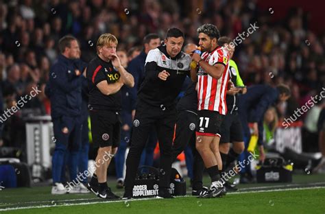 Paul Heckingbottom Manager Sheffield United Reda Editorial Stock Photo