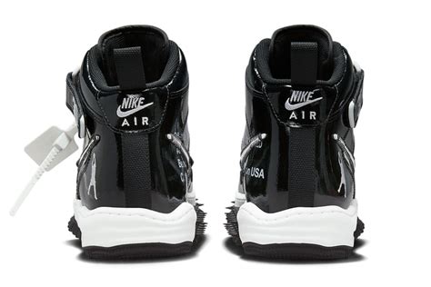 Off-White Nike Air Force 1 Mid Sheed Black White | Hypebeast