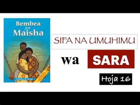 Bembea Ya Maisha Pdf Bembea Sifa Za Sara Umuhimu Wa Sara Sifa