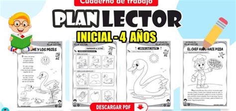 Plan Lector Cuaderno De Trabajo Grado Primaria Descargar Pdf