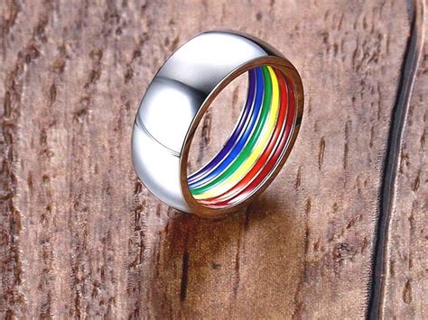 Rainbow Lgbt Ring