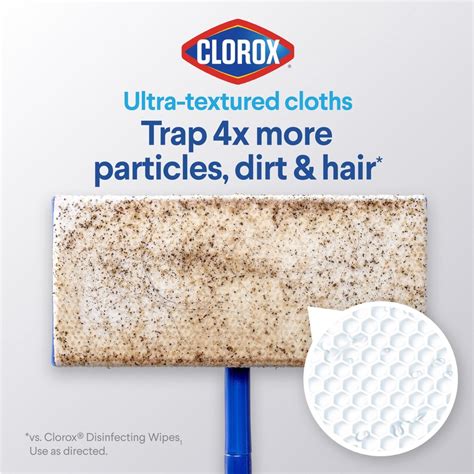 Clorox Scentiva Disinfecting Wet Mopping Cloth Refills 5 9 Width X