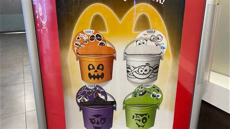 Boo Buckets McDonald’s Happy Meal Toys Halloween 2023 - YouTube