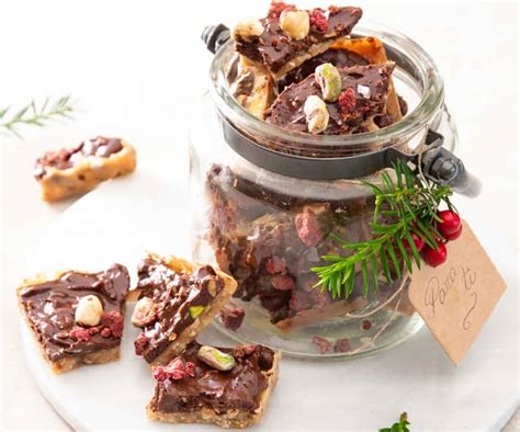 Bocados De Chocolate Y Toffee Salado Con Frutos Secos Cookidoo La