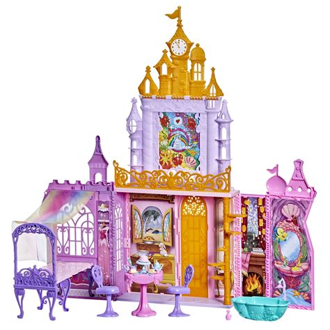 Buy Disney Princess Fold n Go Celebration Castle, Folding Dollhouse ...