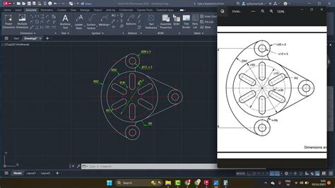 Autocad Mechanical Pemula D Youtube