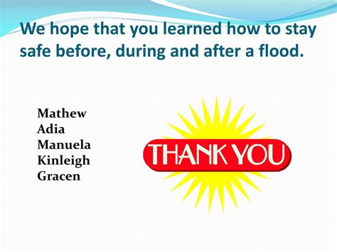 Ppt Flood Safety Powerpoint Presentation Free Download Id2169628