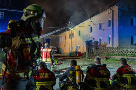 Pension In Steina Brennt Bewohner Seilen Sich Ab Mehrere Verletzte